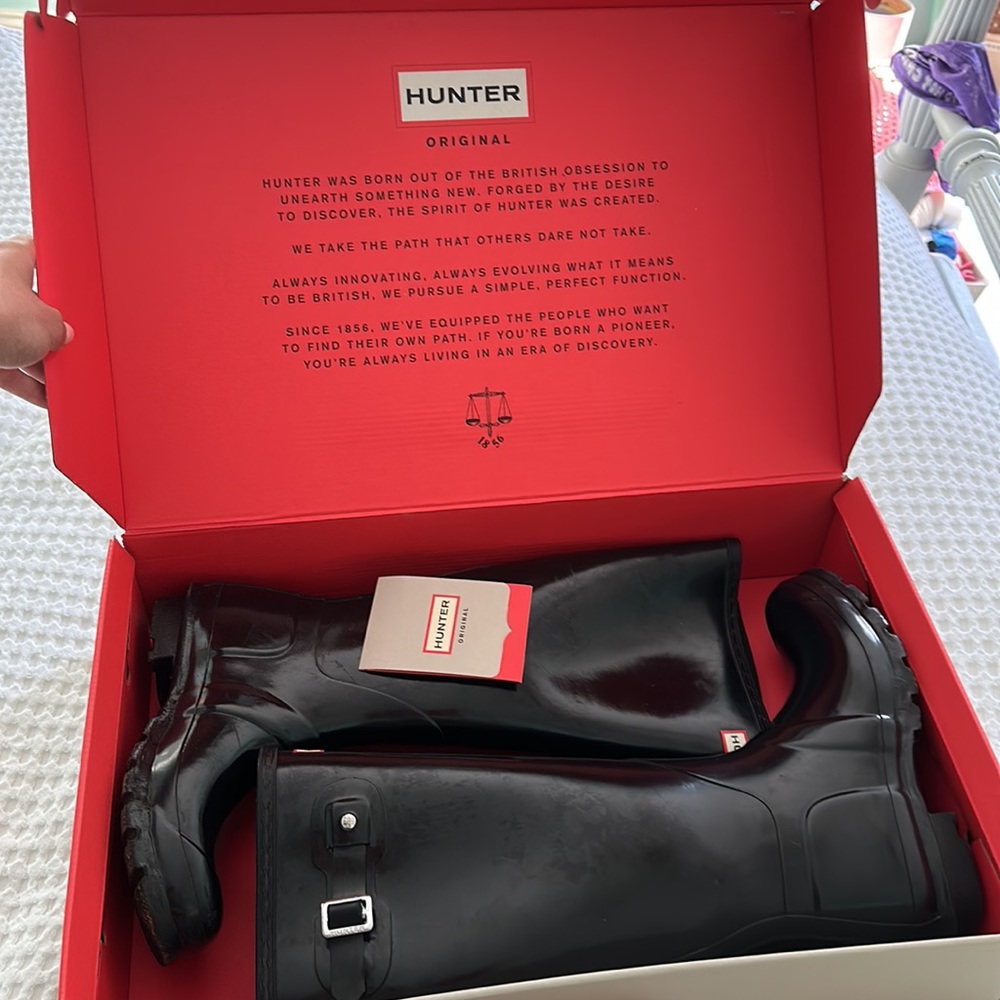 Hunter Original Tall Gloss Boots